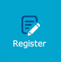 Clip art  of a pencil and paper for registration